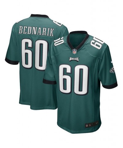 Men's Chuck Bednarik Midnight Green Philadelphia Eagles Game Retired Player Jersey $42.00 Jersey