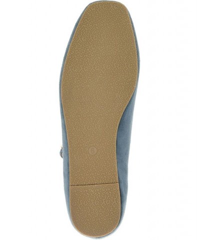 Women's Carrie Flat Blue $37.60 Shoes