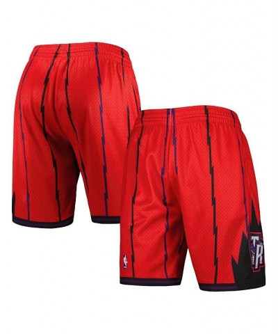 Men's Red Toronto Raptors Hardwood Classics Reload 2.0 Swingman Shorts $35.69 Shorts
