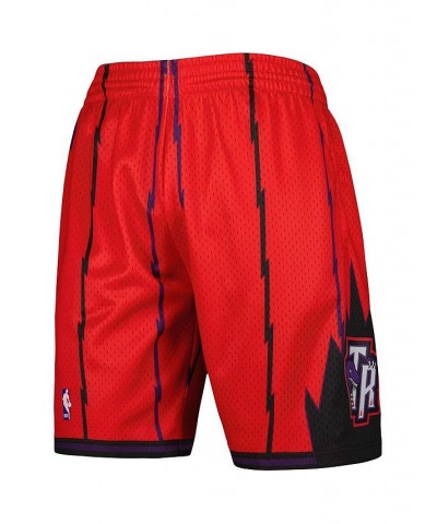 Men's Red Toronto Raptors Hardwood Classics Reload 2.0 Swingman Shorts $35.69 Shorts