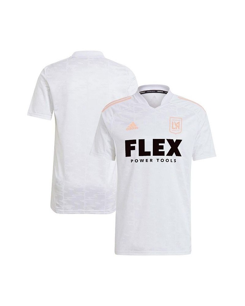 Men's White Lafc 2022 Primeblue Replica Jersey $44.00 Jersey