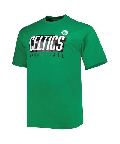 Men's Branded Kelly Green and White Boston Celtics Big and Tall Two-Pack T-shirt Set $41.59 T-Shirts