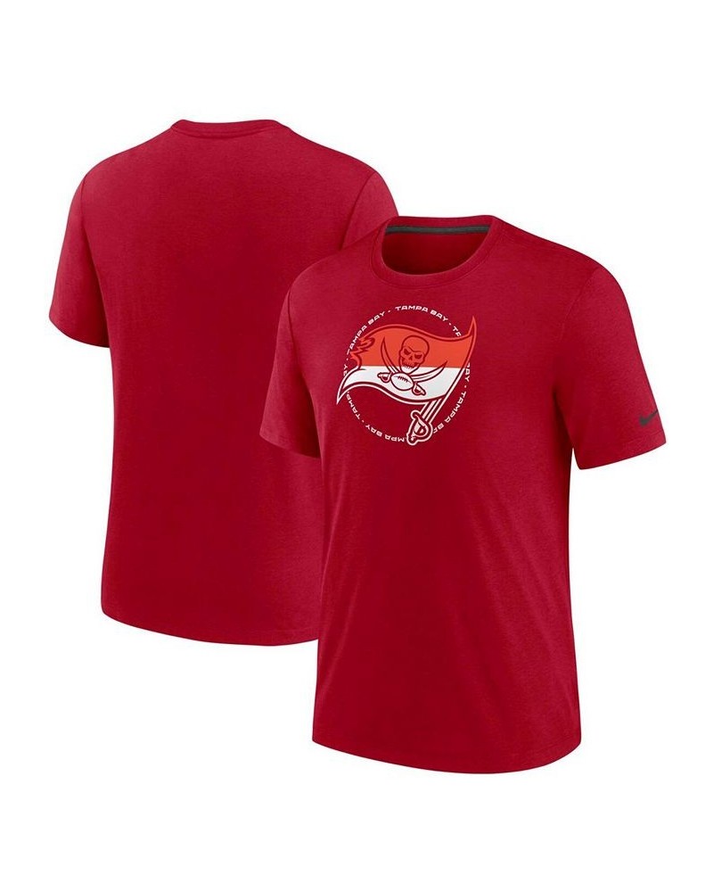 Men's Red Tampa Bay Buccaneers Historic Tri-Blend T-shirt $18.35 T-Shirts