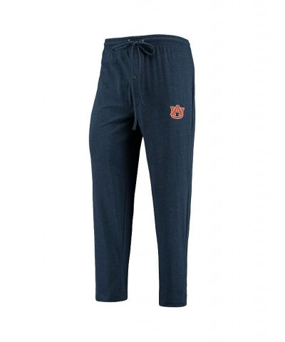 Men's Navy, Heathered Charcoal Auburn Tigers Meter Long Sleeve T-shirt and Pants Sleep Set $40.00 Pajama