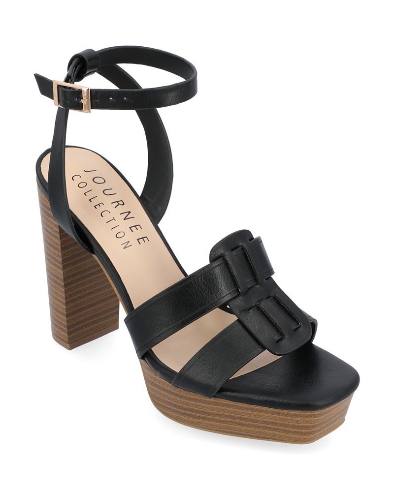 Women's Mandilyn Platform Sandals PD01 $51.99 Shoes