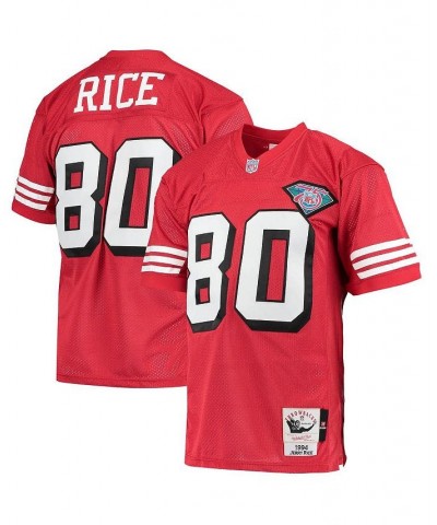 Men's Jerry Rice Scarlet San Francisco 49ers 1994 Authentic Retired Player Jersey $96.10 Jersey