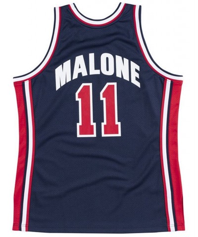 Men's Karl Malone Authentic USA Jersey $89.30 Jersey