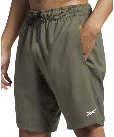 Men's Regular-Fit Moisture-Wicking 9" Woven Drawstring Shorts PD03 $18.49 Shorts