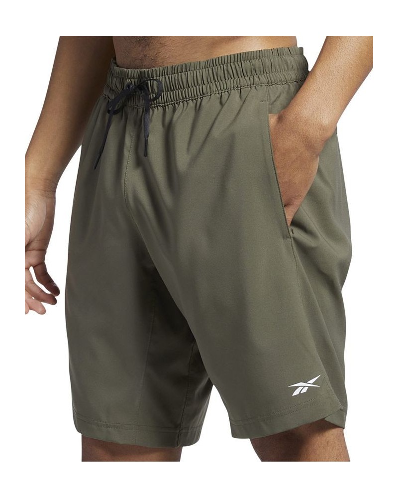 Men's Regular-Fit Moisture-Wicking 9" Woven Drawstring Shorts PD03 $18.49 Shorts