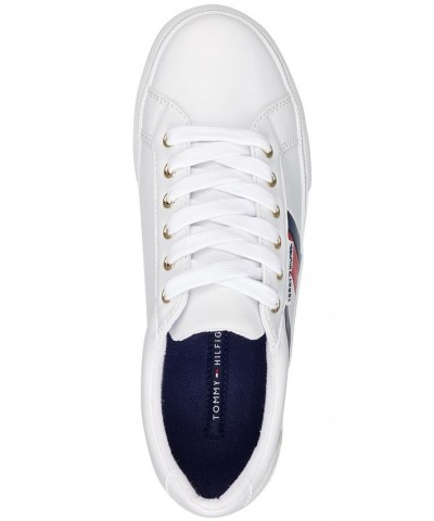 Women's Lightz Lace-Up Fashion Sneakers White $30.36 Shoes