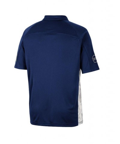 Men's Navy Georgetown Hoyas OHT Military-Inspired Appreciation Snow Camo Polo Shirt $27.00 Polo Shirts