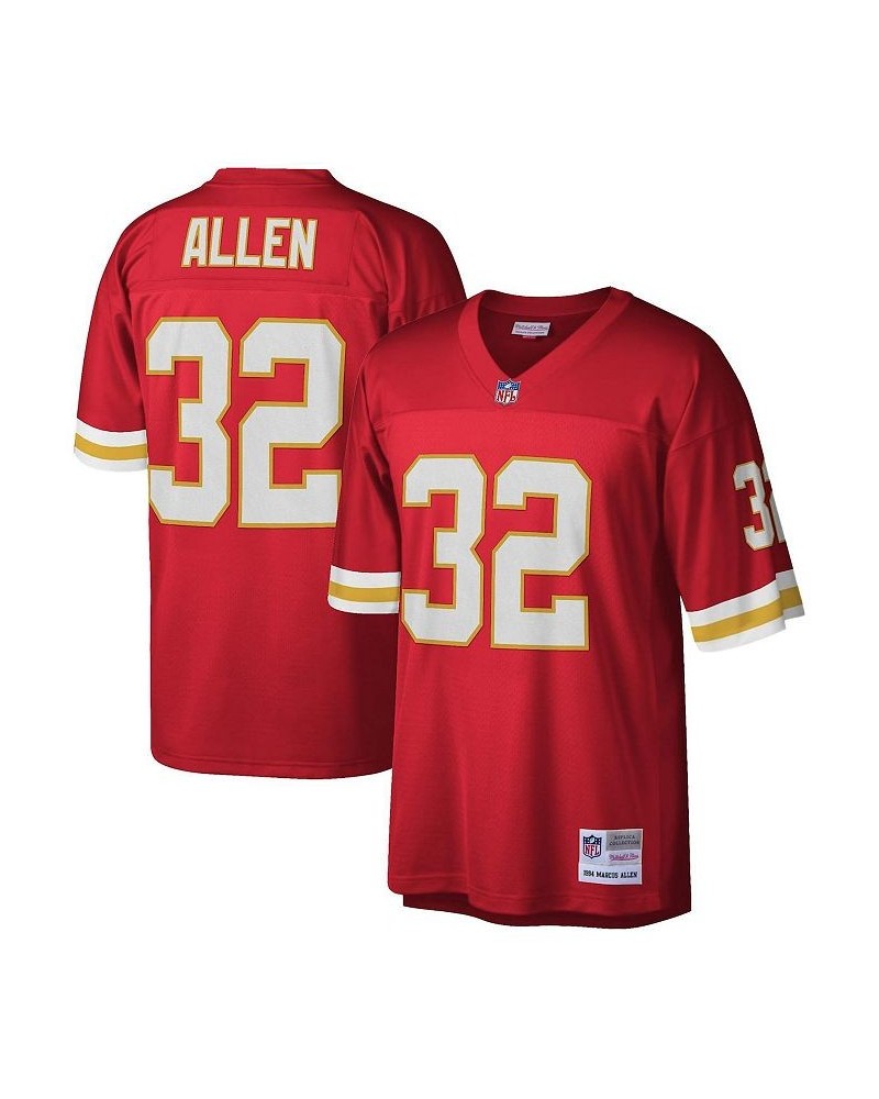 Men's Marcus Allen Red Kansas City Chiefs 1994 Legacy Replica Jersey $57.80 Jersey