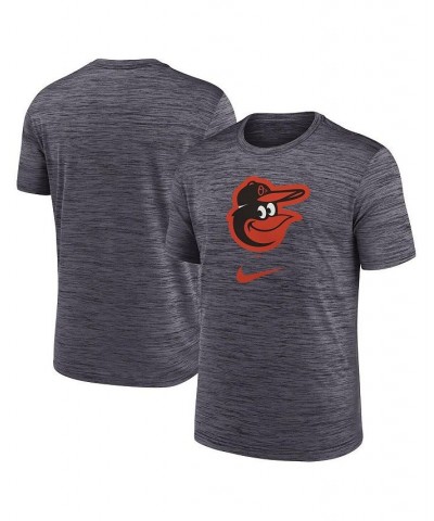 Men's Black Baltimore Orioles Logo Velocity Performance T-shirt $23.00 T-Shirts