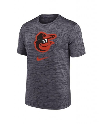 Men's Black Baltimore Orioles Logo Velocity Performance T-shirt $23.00 T-Shirts