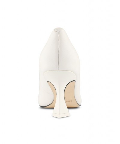 Women's Workin Pointy Toe Pumps White $44.55 Shoes