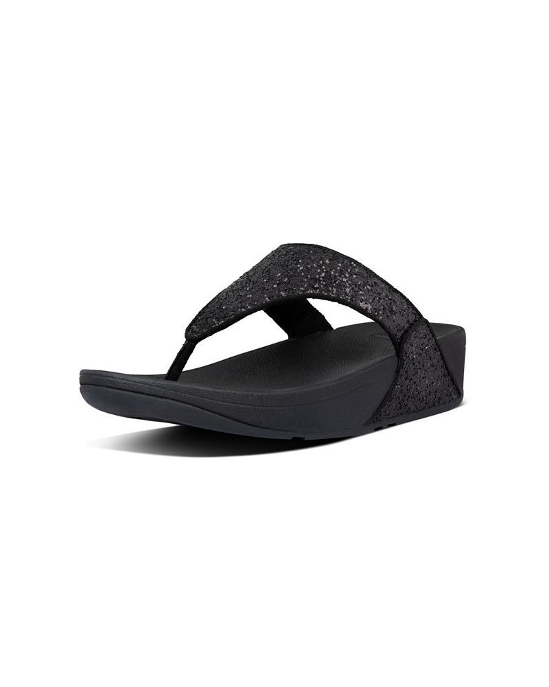 Women's Lulu Glitter Toe-Thongs Sandal Multi $45.90 Shoes