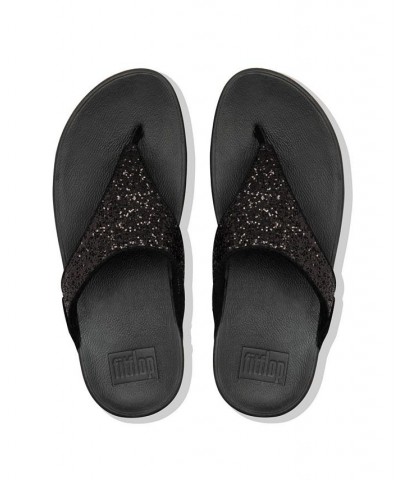 Women's Lulu Glitter Toe-Thongs Sandal Multi $45.90 Shoes