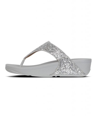 Women's Lulu Glitter Toe-Thongs Sandal Multi $45.90 Shoes