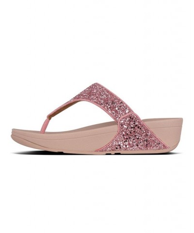 Women's Lulu Glitter Toe-Thongs Sandal Multi $45.90 Shoes