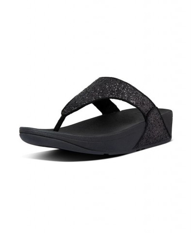 Women's Lulu Glitter Toe-Thongs Sandal Multi $45.90 Shoes