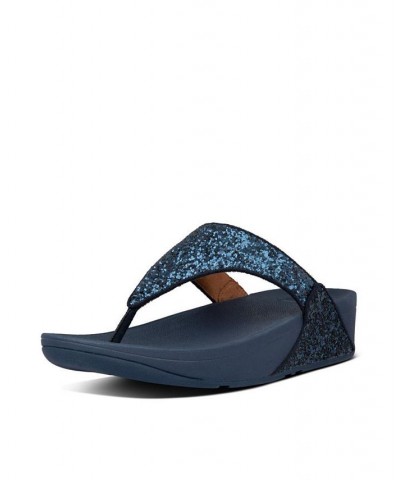 Women's Lulu Glitter Toe-Thongs Sandal Multi $45.90 Shoes