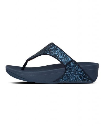 Women's Lulu Glitter Toe-Thongs Sandal Multi $45.90 Shoes