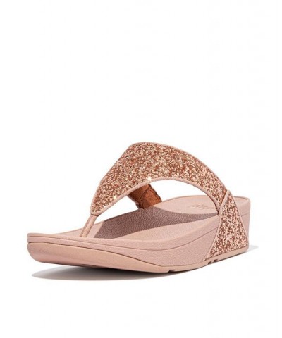 Women's Lulu Glitter Toe-Thongs Sandal Multi $45.90 Shoes