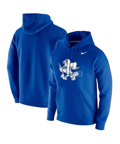 Men's Royal Air Force Falcons Vintage-Like School Logo Pullover Hoodie $37.40 Sweatshirt