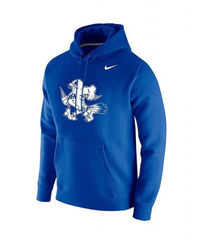 Men's Royal Air Force Falcons Vintage-Like School Logo Pullover Hoodie $37.40 Sweatshirt