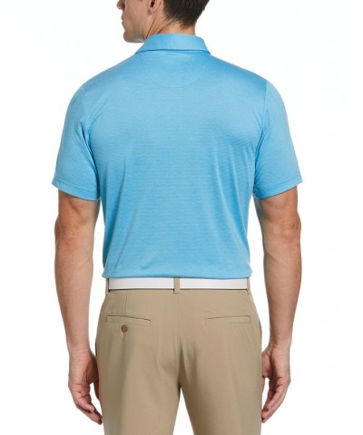 Men's Fine Line Eco Short Sleeve Golf Polo Shirt with Pocket PD02 $19.72 Polo Shirts