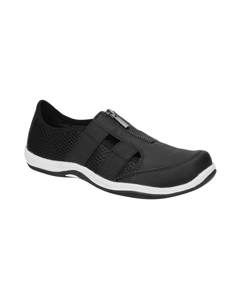 Women's Sport Yareli Flats Black $43.35 Shoes