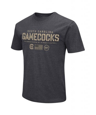 Men's Heather Black South Carolina Gamecocks Big and Tall OHT Military Inspired Appreciation Playbook T-shirt $23.50 T-Shirts