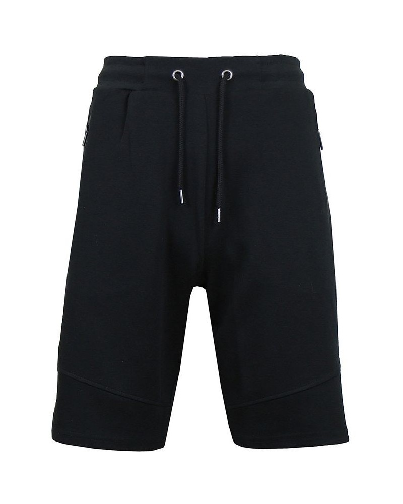 Men's Tech Shorts with Zipper Pockets Black $18.40 Shorts