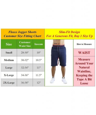 Men's Tech Shorts with Zipper Pockets Black $18.40 Shorts