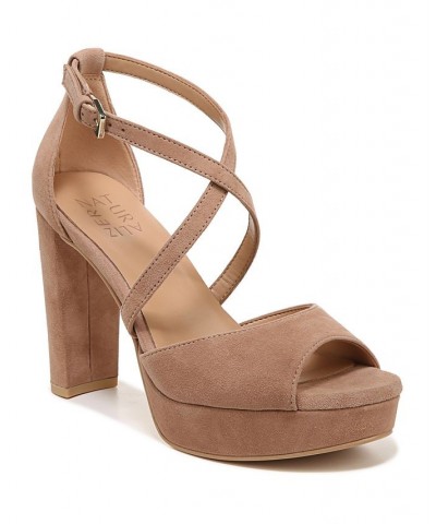 Melody Platform Sandals Tan/Beige $63.00 Shoes