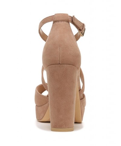 Melody Platform Sandals Tan/Beige $63.00 Shoes