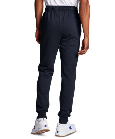 Men's Powerblend Fleece Joggers Navy $24.94 Pants