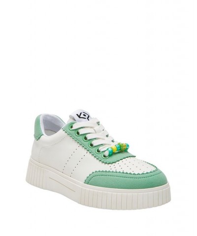 Women's The Skatter Bead Lace-Up Sneakers PD02 $39.60 Shoes