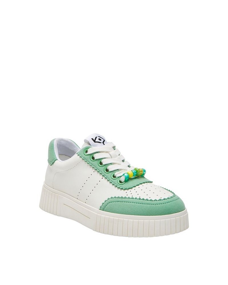 Women's The Skatter Bead Lace-Up Sneakers PD02 $39.60 Shoes