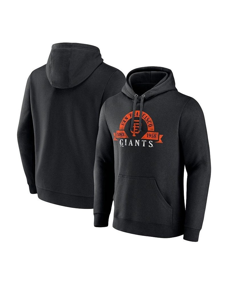 Men's Branded Black San Francisco Giants Big and Tall Utility Pullover Hoodie $45.04 Sweatshirt