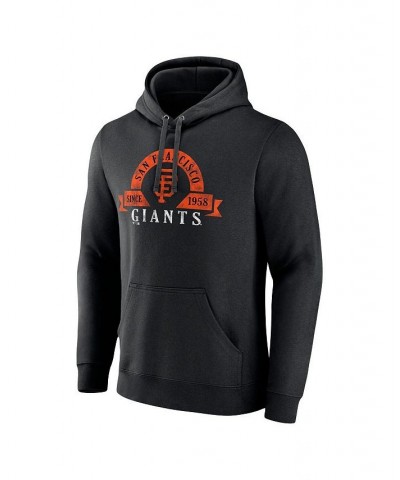 Men's Branded Black San Francisco Giants Big and Tall Utility Pullover Hoodie $45.04 Sweatshirt