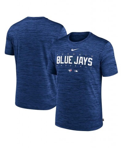 Men's Royal Toronto Blue Jays Authentic Collection Velocity Performance Practice T-shirt $23.50 T-Shirts