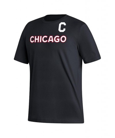 Men's Jonathan Toews Black Chicago Blackhawks Reverse Retro 2.0 Name and Number T-shirt $19.60 T-Shirts