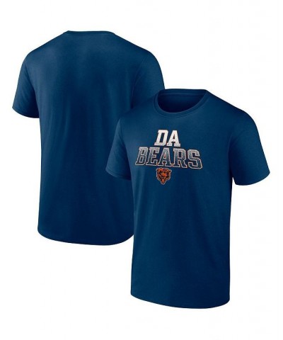 Men's Branded Navy Chicago Bears Da Bears Heavy Hitter T-shirt $21.19 T-Shirts