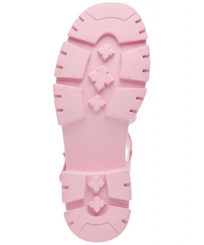 Heraa Fisherman Lug Sole Sandals Pink $33.36 Shoes