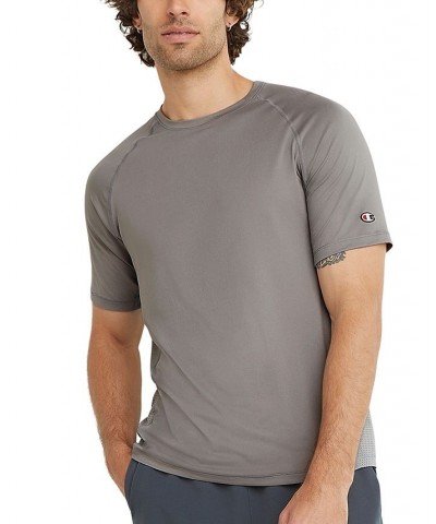 Men's Signature Back Mesh T-Shirt Gray $18.85 T-Shirts