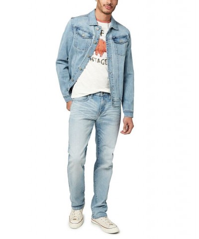 Men's Crinkled Straight Six Jeans $31.54 Jeans