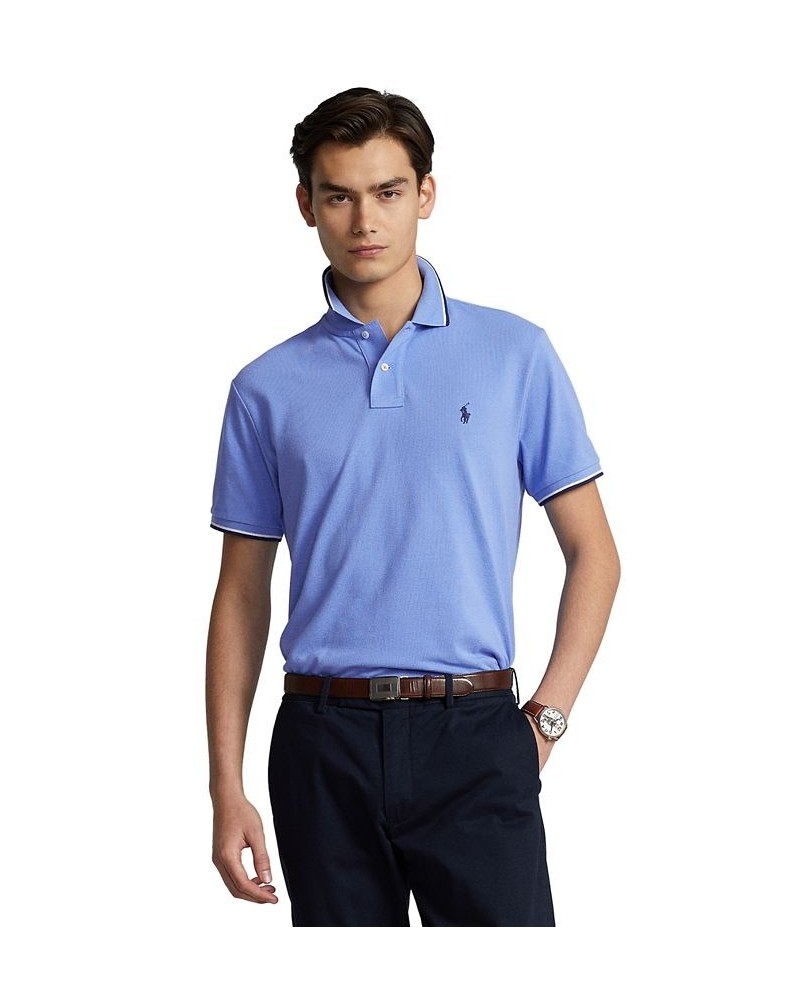 Men's Classic-Fit Mesh Polo Shirt PD01 $41.25 Polo Shirts