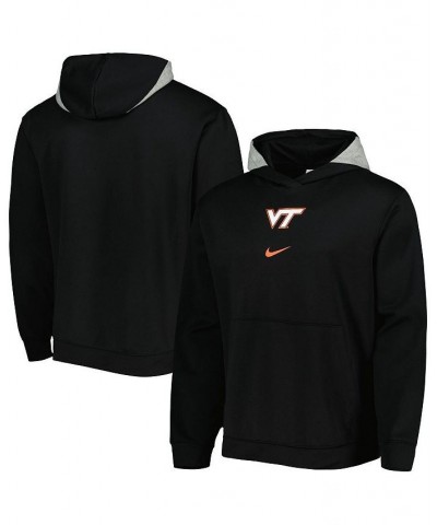 Men's Black Virginia Tech Hokies Spotlight Performance Pullover Hoodie $39.10 Sweatshirt