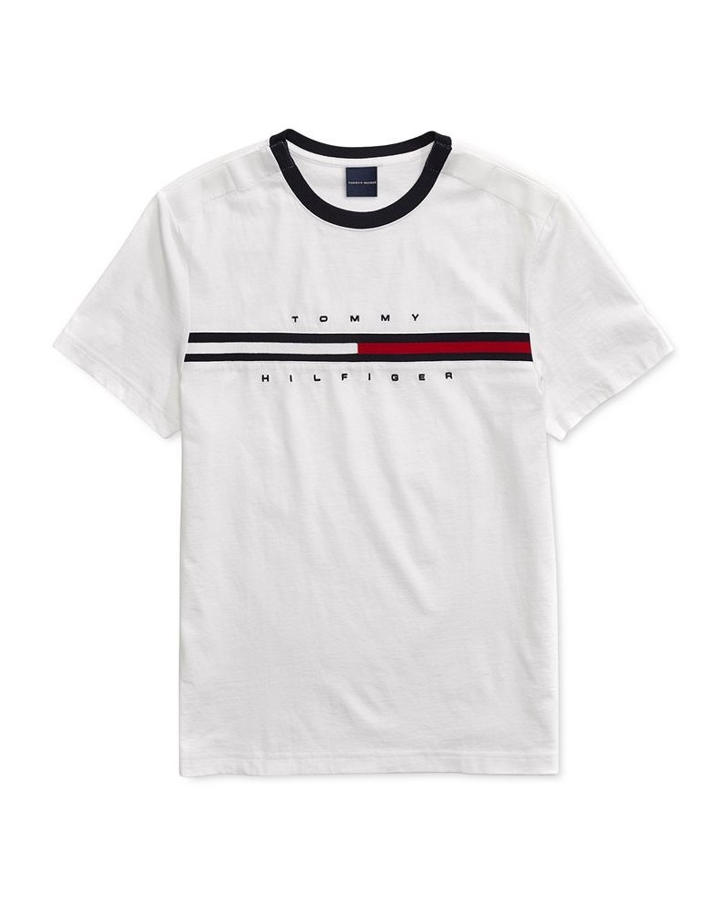 Men's Tino T-Shirt with Magnetic Closure at Shoulders White $20.90 T-Shirts